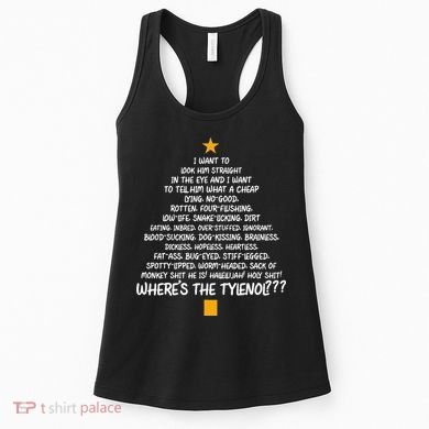 Christmas Vacation Rant Christmas Tree Women's Tank Top