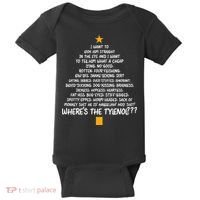 Christmas Vacation Rant Christmas Tree Baby Bodysuit thumb 0