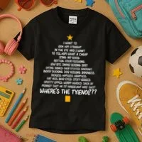 Christmas Vacation Rant Christmas Tree Kids T-Shirt thumb 3