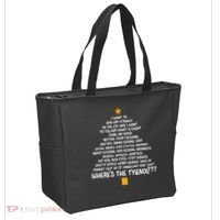 Christmas Vacation Rant Christmas Tree Tote Bag thumb 2