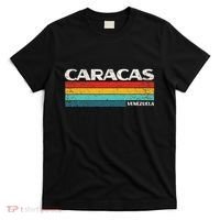 Caracas Venezuela Retro Love 70s Vintage Graphic T-Shirt thumb 0