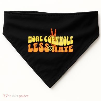 Cornhole Vintage Retro Gift USA-Made Doggie Bandana