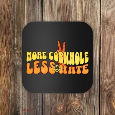 Cornhole Vintage Retro Gift Coaster