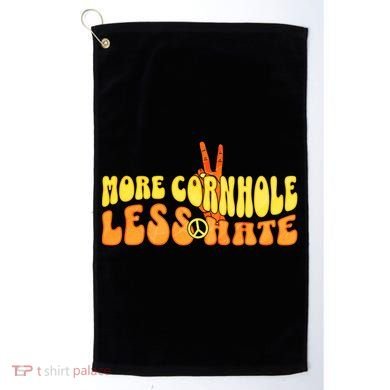 Cornhole Vintage Retro Gift Golf Towel
