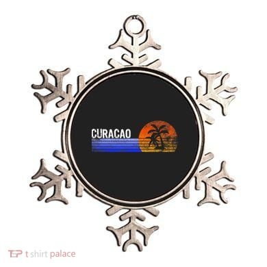 Curacao Vacation Retro Souvenir Sunset Vintage Trip Curacao Ornament