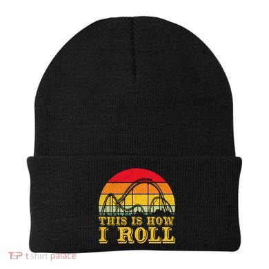 Cool Vintage Roller Coaster Amuset Park Lover Cool Gift Beanie