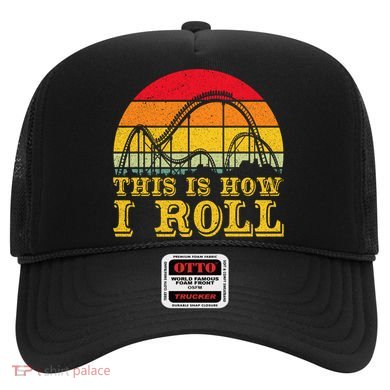 Cool Vintage Roller Coaster Amuset Park Lover Cool Gift Hat