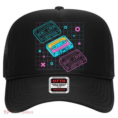 Cassettes Vaporwave Retrowave Synthwave Retro Vintage Hat