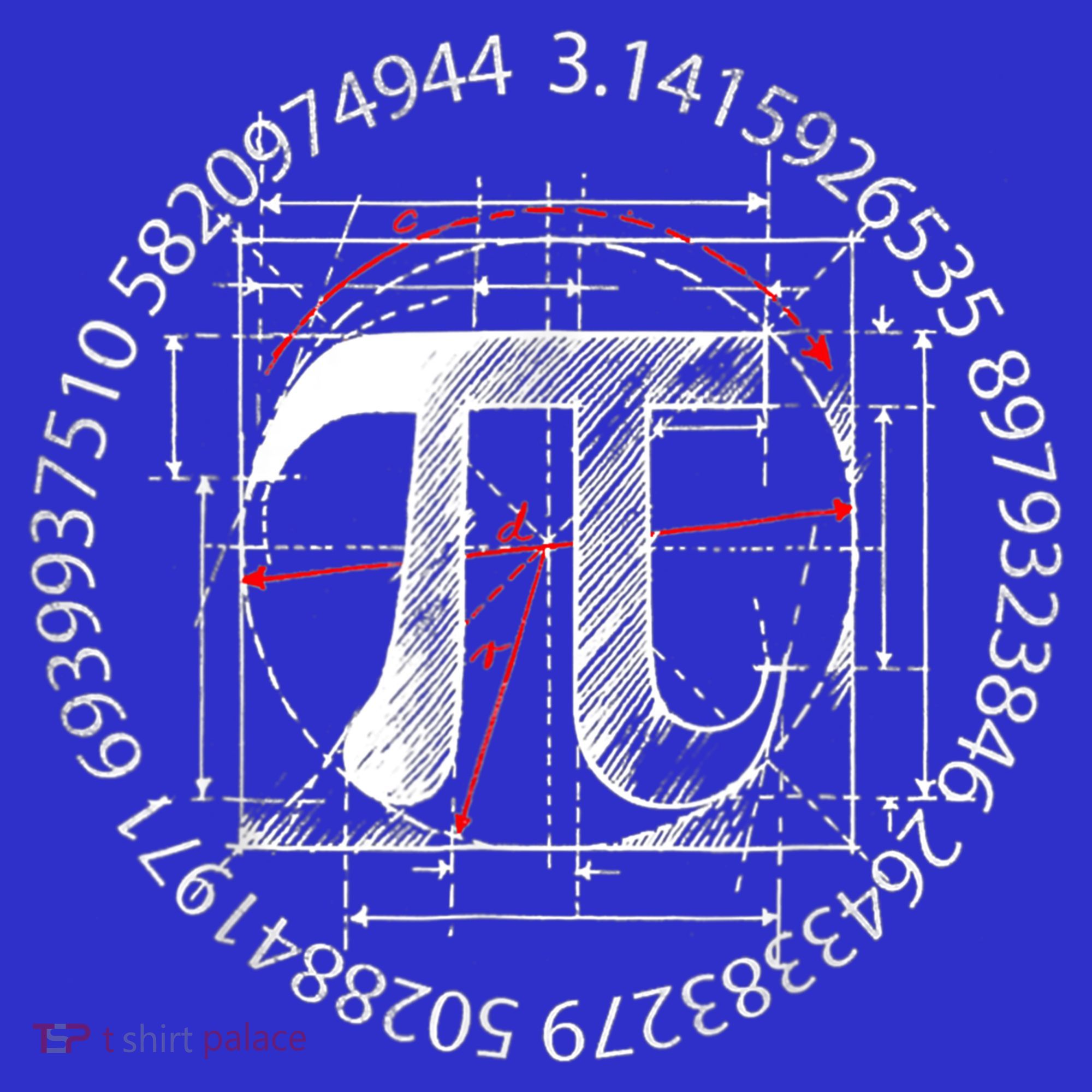 Cool Vintage Retro Pi 3.14 Gift Mathematics Birthday Gifts T-Shirt
