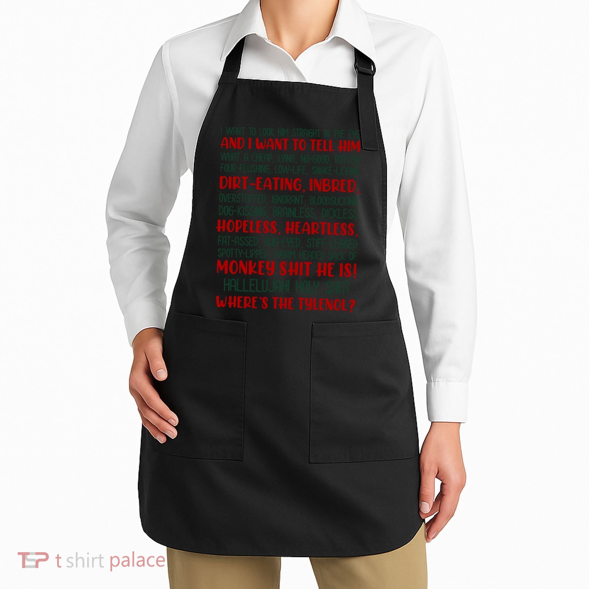 Christmas Vacation Rant Classic Apron