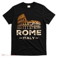 Cool Vintage Roma Italia Colosseum Souvenirs Rome Italy T-Shirt thumb 0