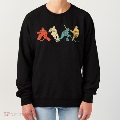 Classic Vintage Style Ice Hockey Women's Sweatshirt