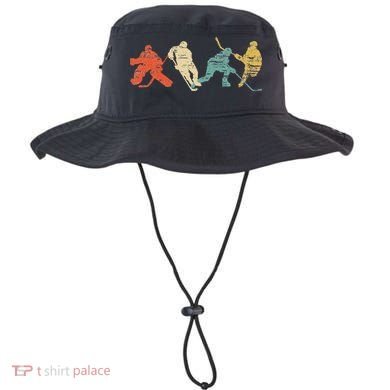 Classic Vintage Style Ice Hockey Bucket Hat