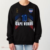 Cape Verde Soccer Jersey Flag Cape Verdean Pride Women's Sweatshirt thumb 0