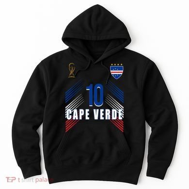 Cape Verde Soccer Jersey Flag Cape Verdean Pride Hoodie