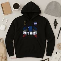 Cape Verde Soccer Jersey Flag Cape Verdean Pride Hoodie thumb 3