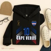 Cape Verde Soccer Jersey Flag Cape Verdean Pride Hoodie thumb 4