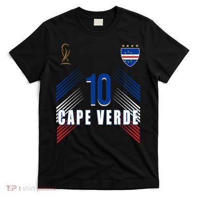 Cape Verde Soccer Jersey Flag Cape Verdean Pride T-Shirt