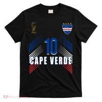 Cape Verde Soccer Jersey Flag Cape Verdean Pride T-Shirt thumb 0