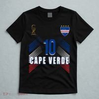 Cape Verde Soccer Jersey Flag Cape Verdean Pride T-Shirt thumb 5