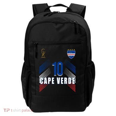 Cape Verde Soccer Jersey Flag Cape Verdean Pride Backpack