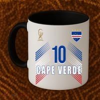 Cape Verde Soccer Jersey Flag Cape Verdean Pride Coffee Mug thumb 2