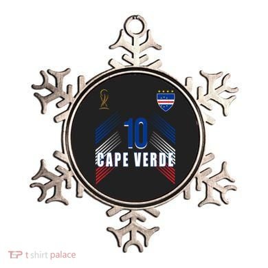 Cape Verde Soccer Jersey Flag Cape Verdean Pride Ornament