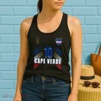 Cape Verde Soccer Jersey Flag Cape Verdean Pride Women's Tank Top thumb 2