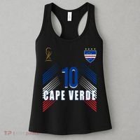 Cape Verde Soccer Jersey Flag Cape Verdean Pride Women's Tank Top thumb 3