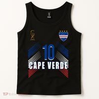 Cape Verde Soccer Jersey Flag Cape Verdean Pride Tank Top thumb 2