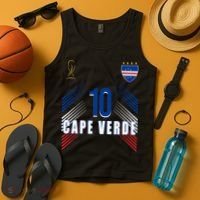 Cape Verde Soccer Jersey Flag Cape Verdean Pride Tank Top thumb 4