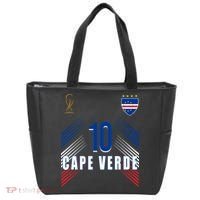 Cape Verde Soccer Jersey Flag Cape Verdean Pride Tote Bag thumb 0