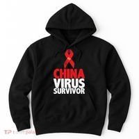China Virus Survivor Hoodie thumb 0