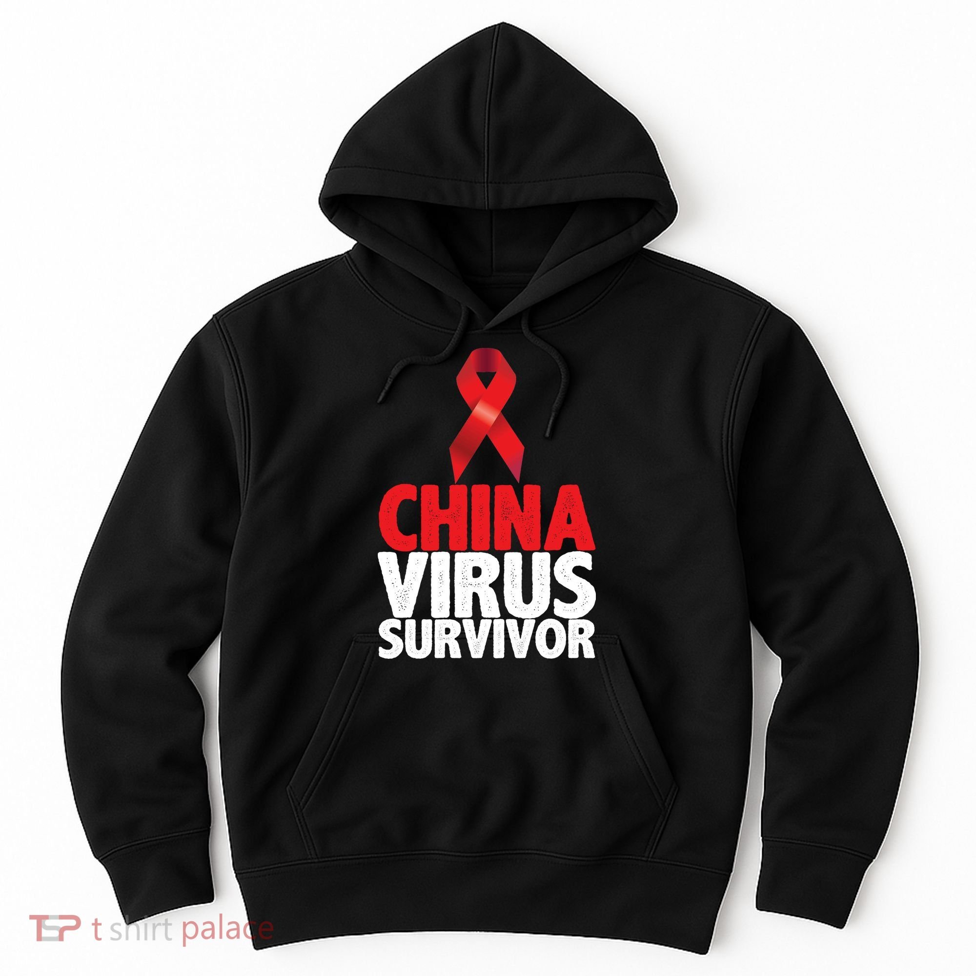 China Virus Survivor Hoodie