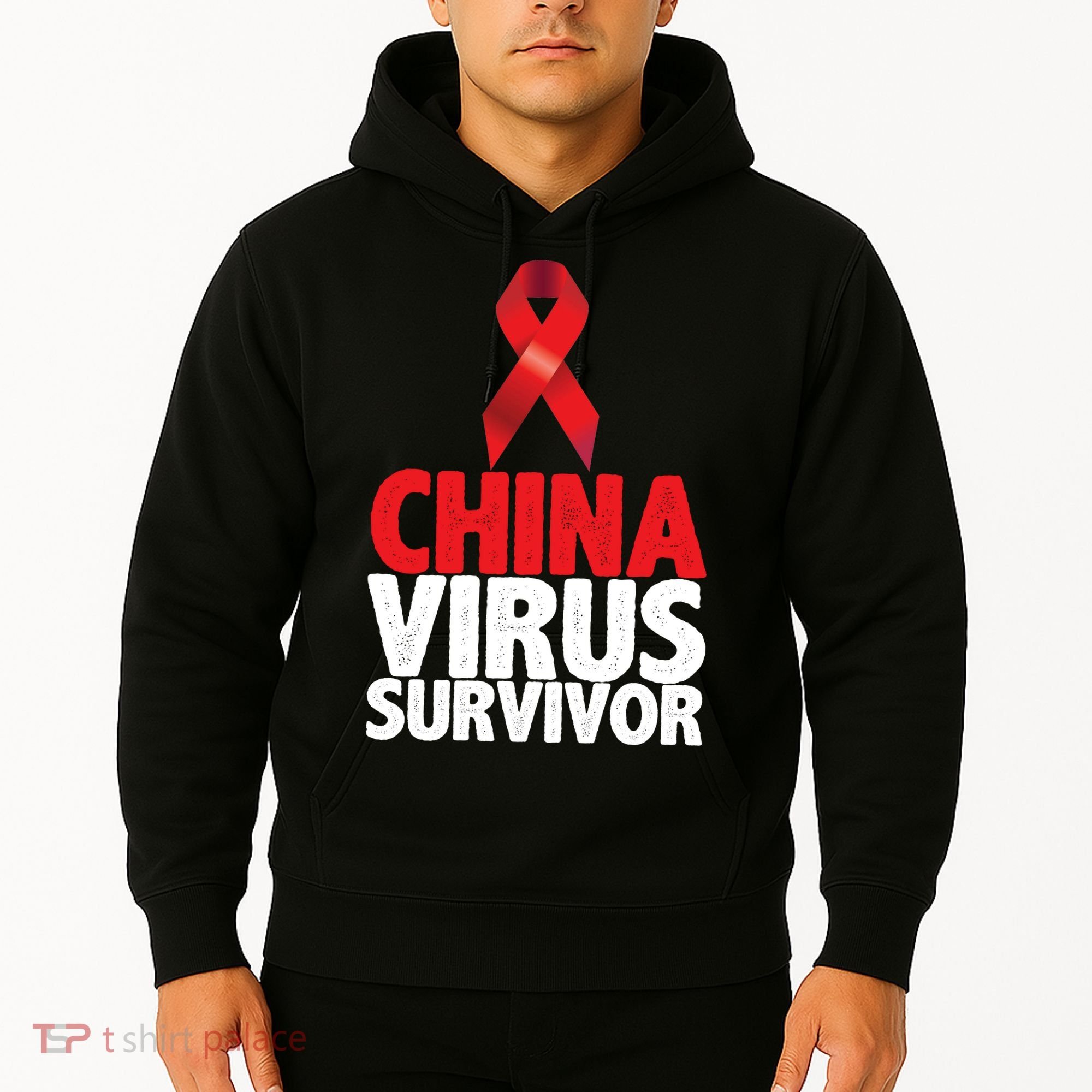 China Virus Survivor Hoodie