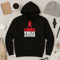 China Virus Survivor Hoodie thumb 3