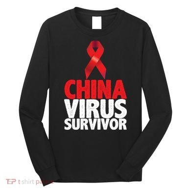China Virus Survivor Long Sleeve Shirt