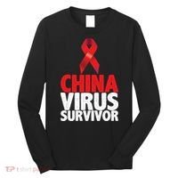 China Virus Survivor Long Sleeve Shirt thumb 0