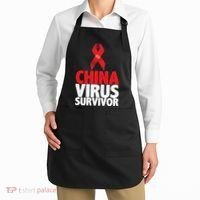 China Virus Survivor Apron thumb 2