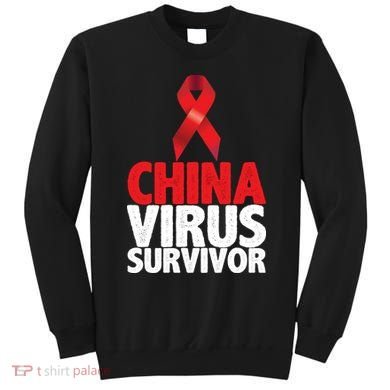 China Virus Survivor Sweatshirt
