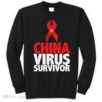 China Virus Survivor Sweatshirt thumb 0