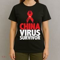 China Virus Survivor T-Shirt thumb 4