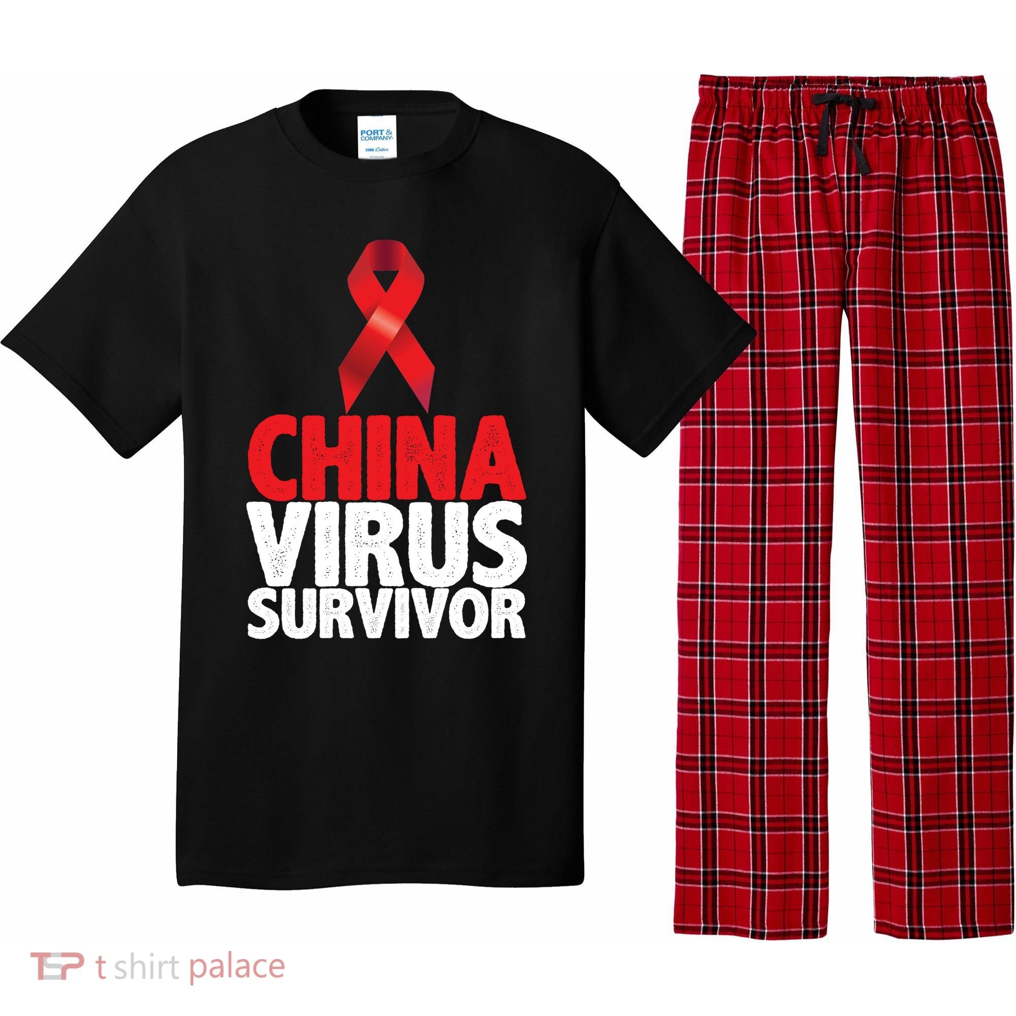 China Virus Survivor Pajama Set