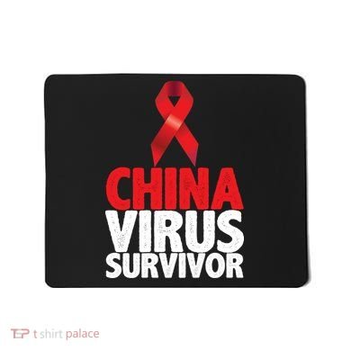 China Virus Survivor Mousepad