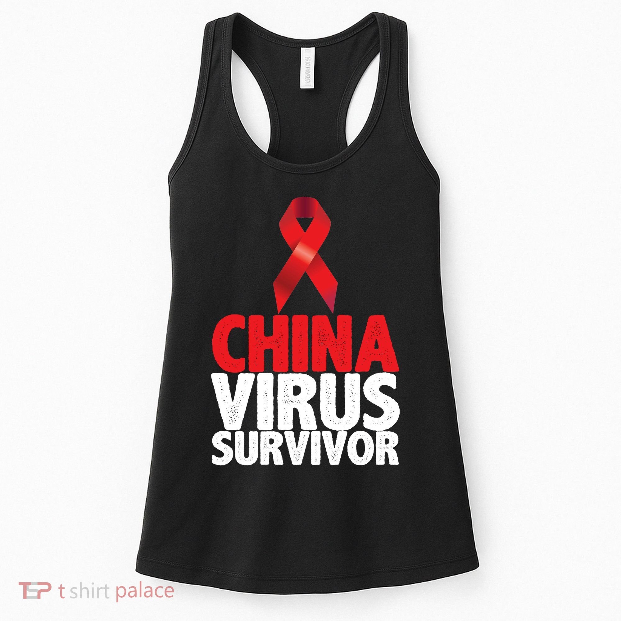 China Virus Survivor Women's Tank Top