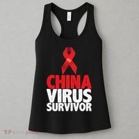 China Virus Survivor Women's Tank Top thumb 3