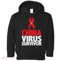 China Virus Survivor Toddler Hoodie thumb 0