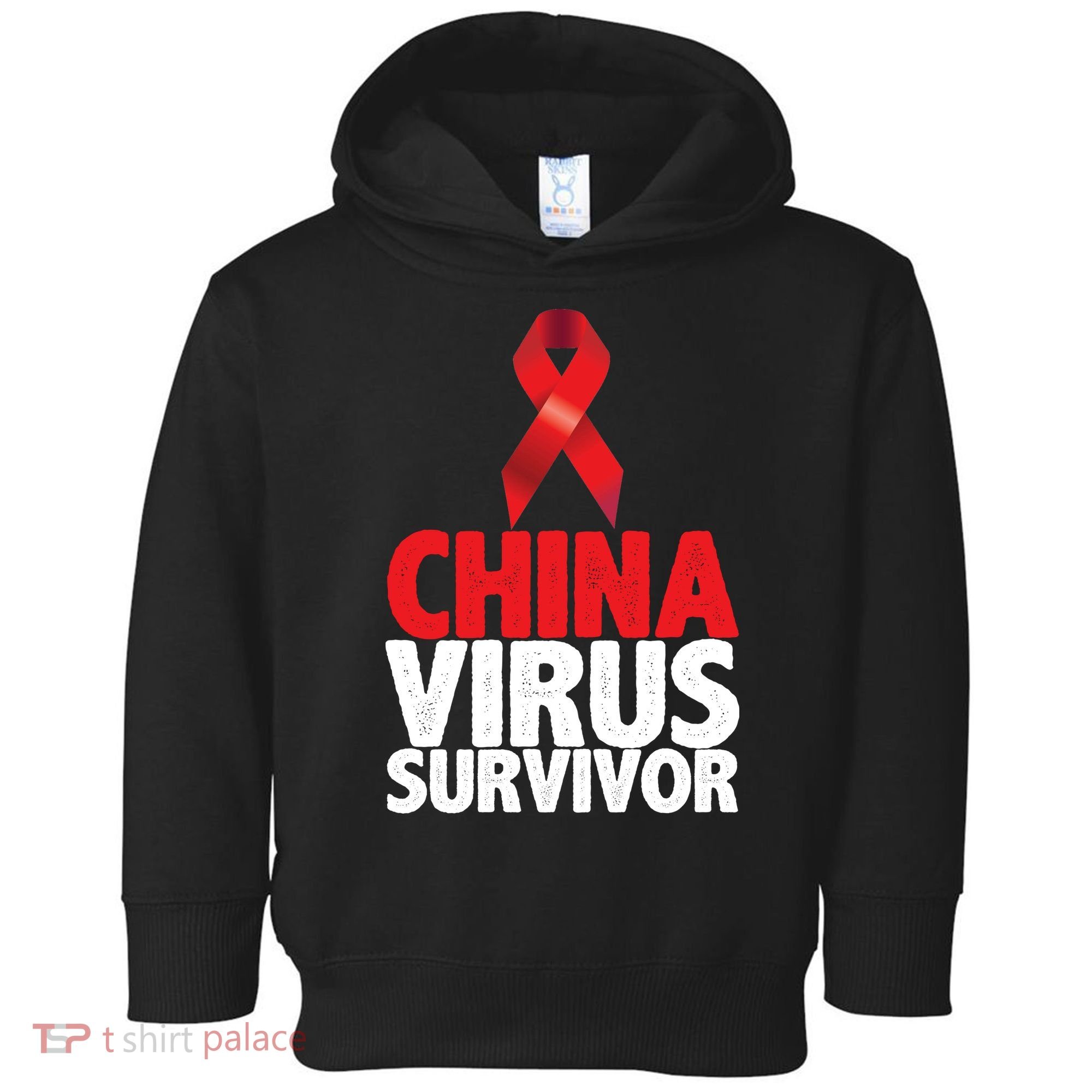 China Virus Survivor Toddler Hoodie