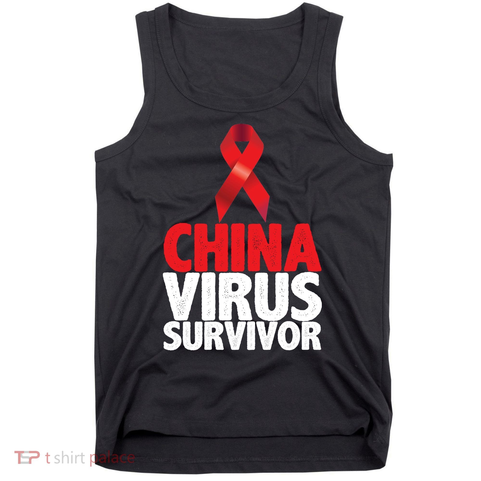 China Virus Survivor Tank Top