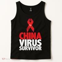 China Virus Survivor Tank Top thumb 2